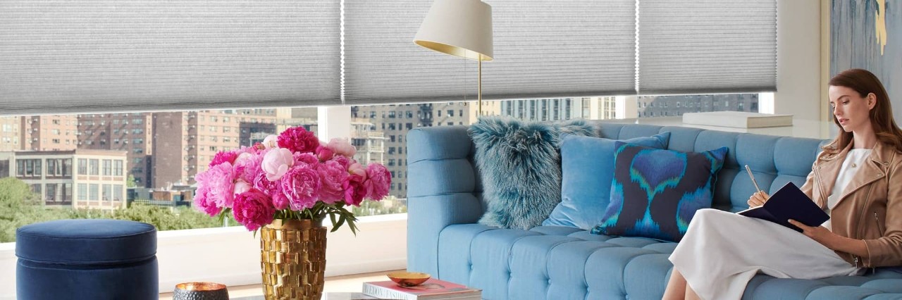 Cellular shades near Arlington Heights, Illinois (IL), for reduced energy bills.